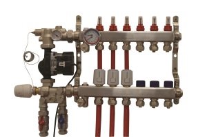 warmup underfloor heating manifold
