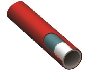 wet underfloor heating pipes